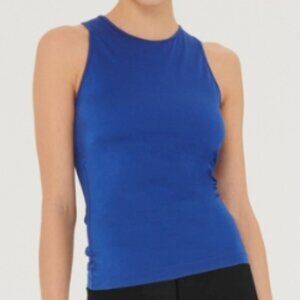 Wolford Sodalite blue top and leggings, size L